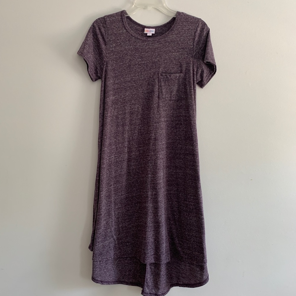 LuLaRoe Purple Carly Dress
